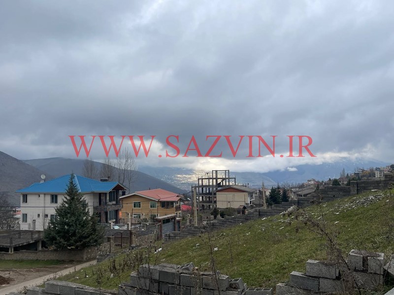 ۴۶۴ متر زمین مسکونی واقع در کلاردشت (کد105)